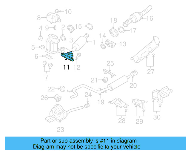 Muffler & Pipe Retainer Ring 1K0-253-147-C - View 4