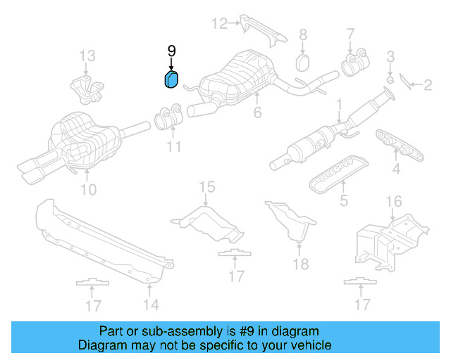 Muffler & Pipe Retainer Ring 1K0-253-147-E - View 69