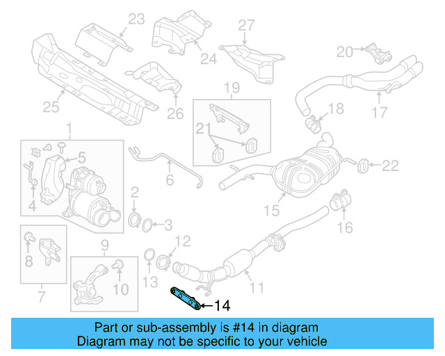 Muffler & Pipe Retainer Ring 1K0-253-147-C - View 30