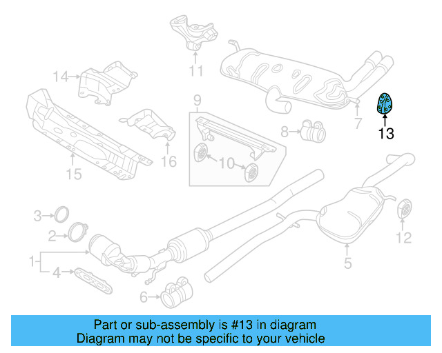 Muffler & Pipe Retainer Ring 1K0-253-147-E - View 40