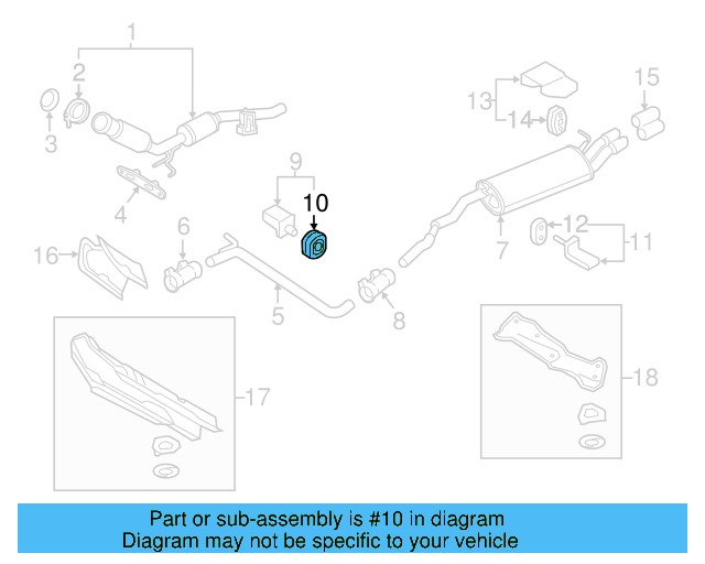 Muffler & Pipe Retainer Ring 1K0-253-147-E - View 42