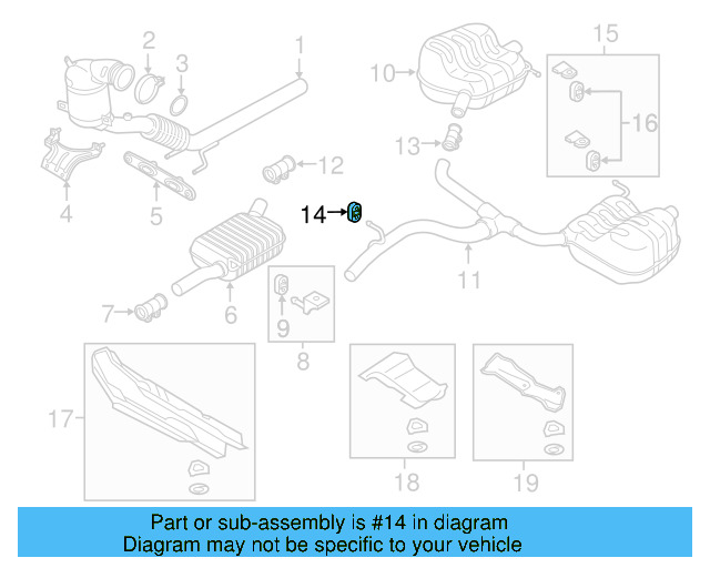 Front Hanger Retainer Ring 1K0-253-147-F - View 16