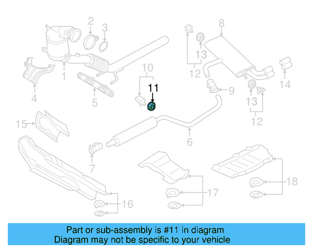 Front Hanger Retainer Ring 1K0-253-147-F - View 20