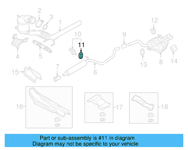 Front Hanger Retainer Ring 1K0-253-147-F - View 64
