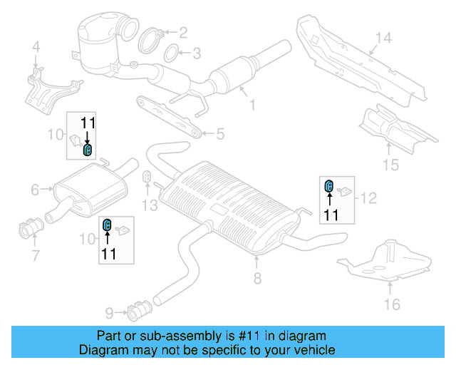 Front Hanger Retainer Ring 1K0-253-147-F - View 51