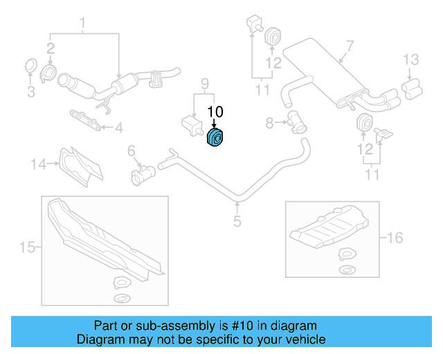 Front Hanger Retainer Ring 1K0-253-147-F - View 61