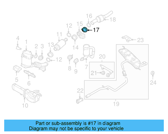 Catalytic Converter Clamp 1K0-253-725-B - View 16