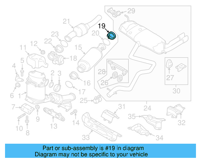 Catalytic Converter Clamp 1K0-253-725-B - View 37
