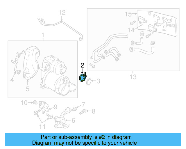 Converter & Pipe Clamp 1K0-253-725 - View 47
