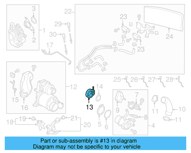 Converter & Pipe Clamp 1K0-253-725 - View 41