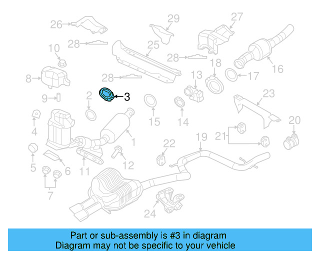 Converter & Pipe Clamp 1K0-253-725 - View 21