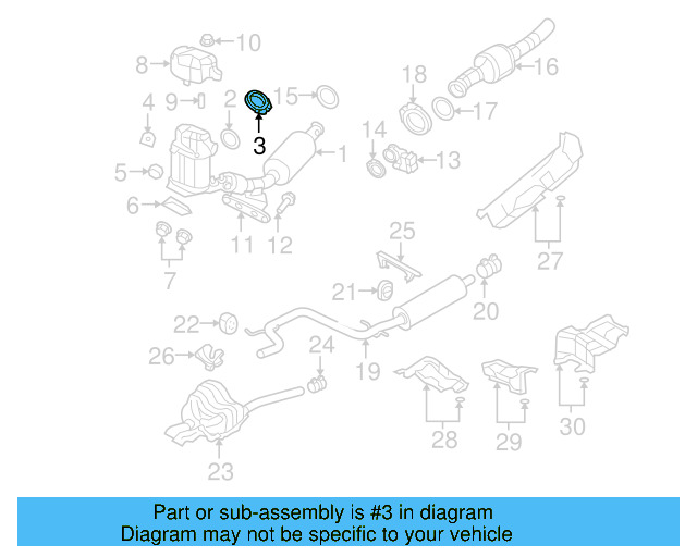 Converter & Pipe Clamp 1K0-253-725 - View 48