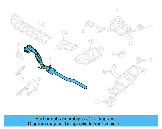Converter & Pipe 1K0-254-506-RX
