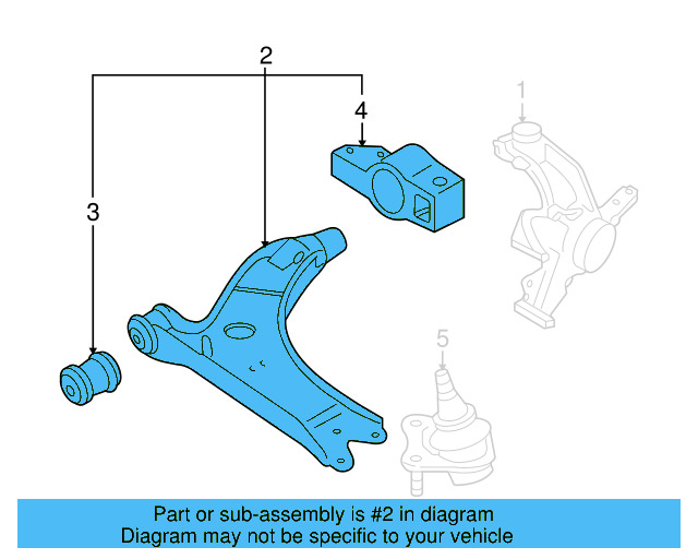 Control Arm 1K0-407-151-AC