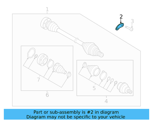 Retainer Plate 1K0-407-357-B - View 7