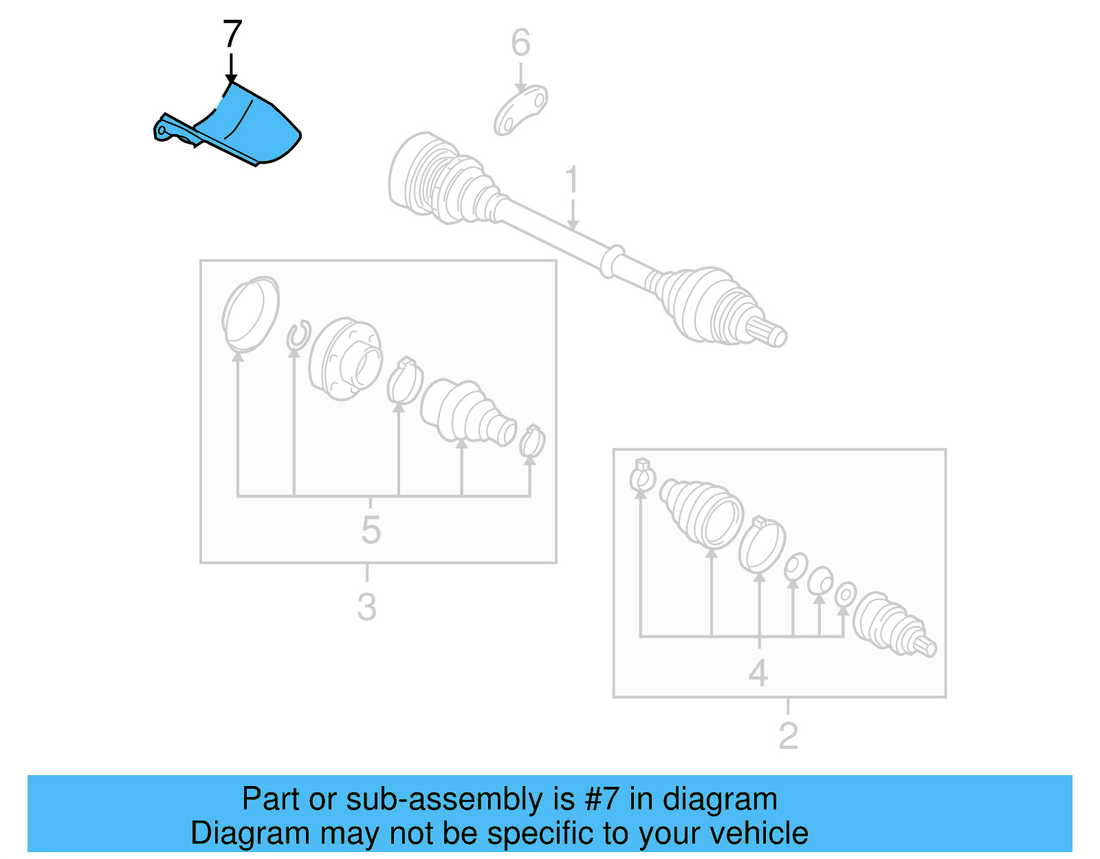 Heat Shield 1K0-407-721-A - View 7