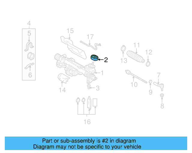 Gear Assembly Seal 1K0-423-187 - View 30