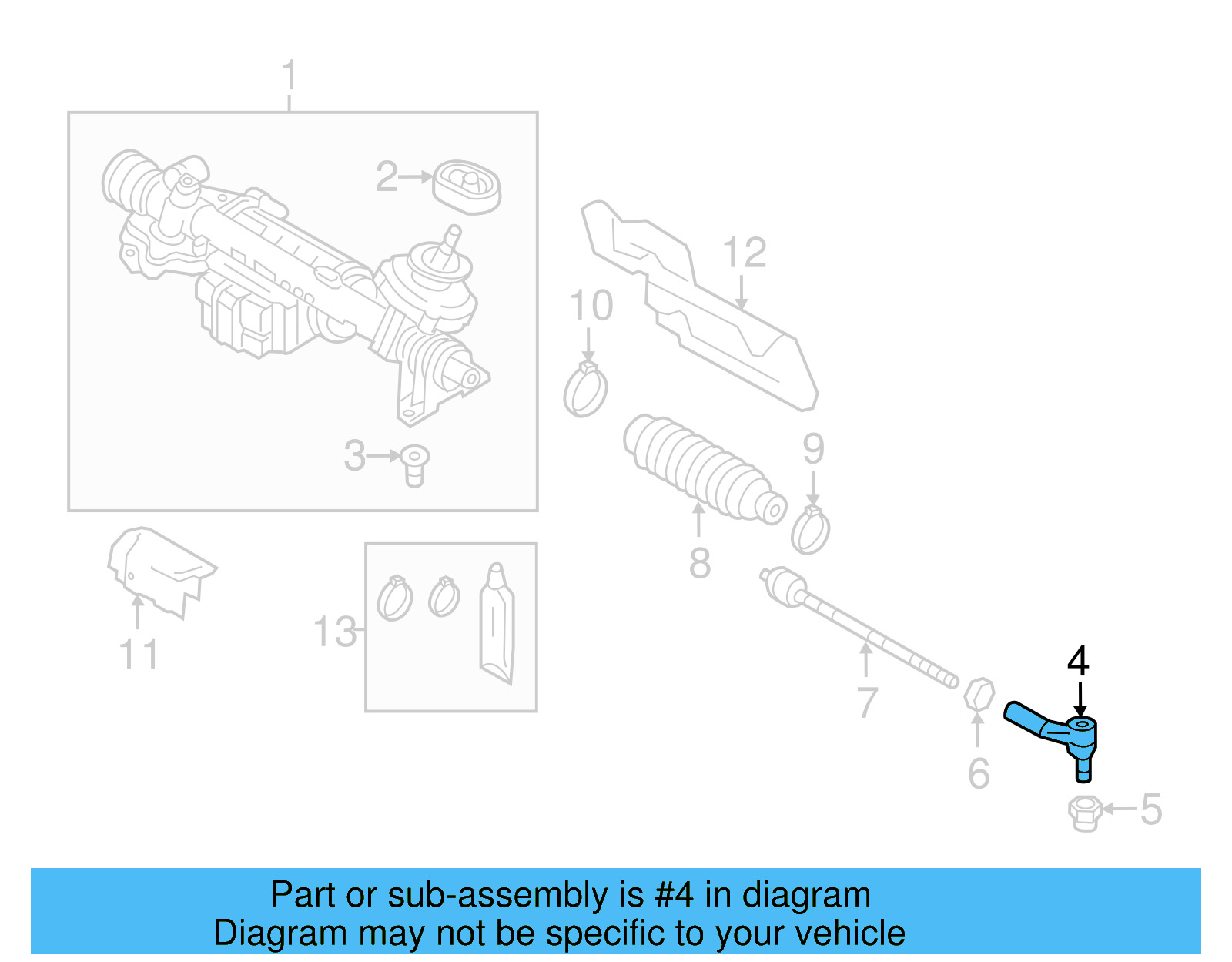 Outer Tie Rod 1K0-423-811-K - View 18