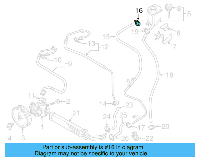 Boot Clamp 1K0-423-933 - View 79