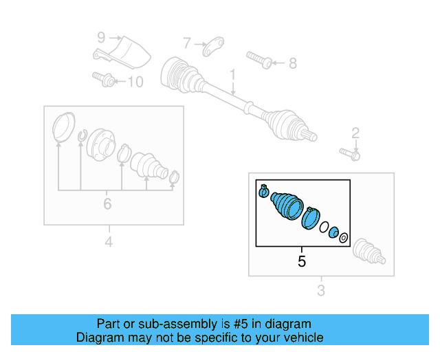 Outer Boot 1K0-498-203-A - View 16
