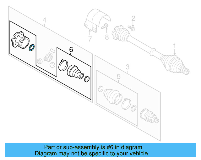Outer Boot 1K0-498-203-A - View 66