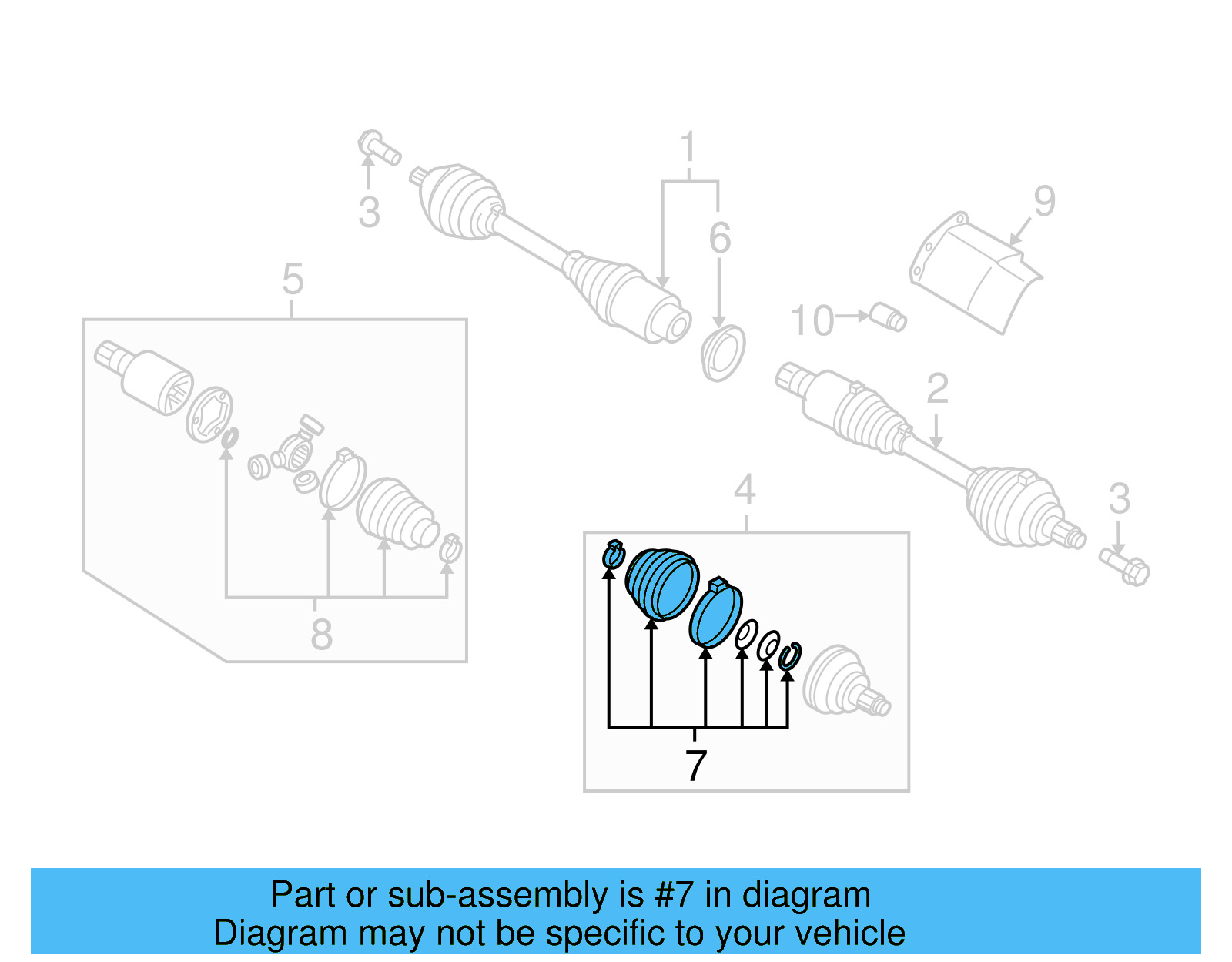 Outer Boot 1K0-498-203-A - View 17