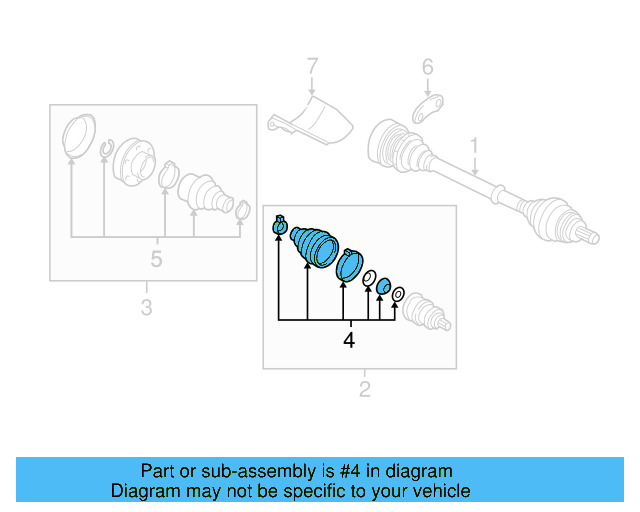 Outer Boot 1K0-498-203-A - View 67