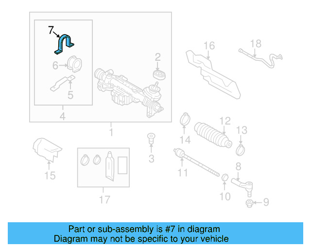 Mount Kit 1K0-498-884 - View 10