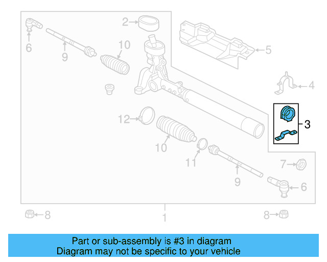Mount Kit 1K0-498-884 - View 11