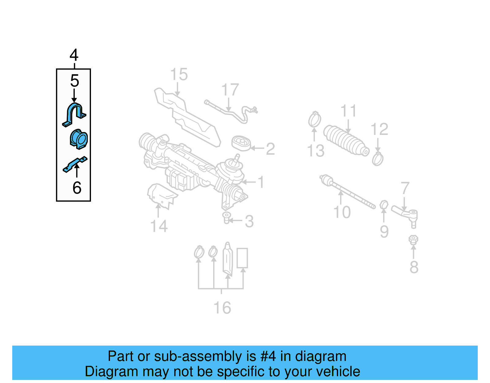 Mount Kit 1K0-498-884 - View 13