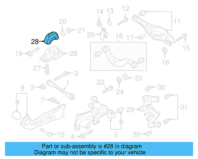 Bracket Cap 1K0-501-475 - View 24
