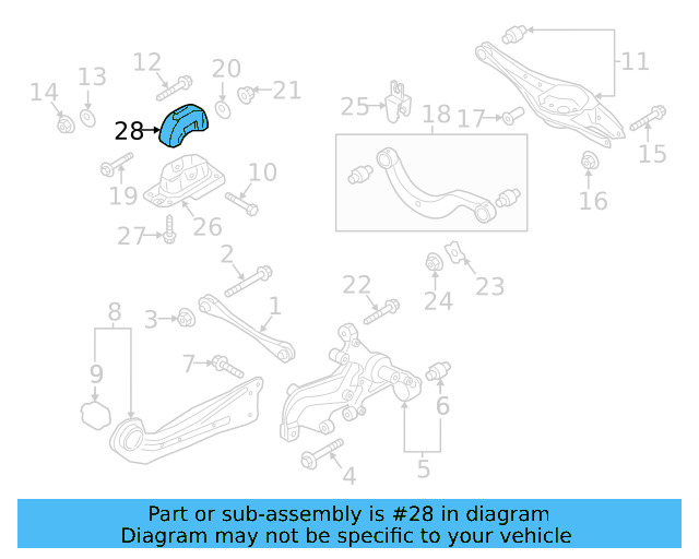 Bracket Cap 1K0-501-475 - View 62
