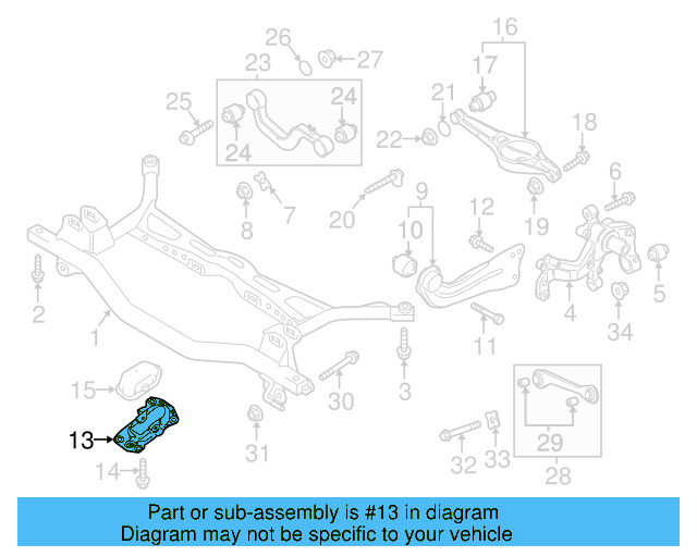 Bracket 1K0-505-130-L - View 24