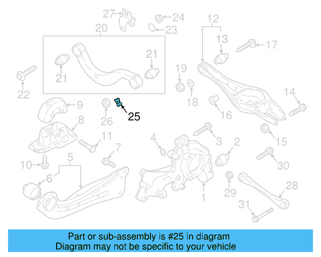 Tie Rod Assembly Lock Washer 1K0-505-193 - View 57