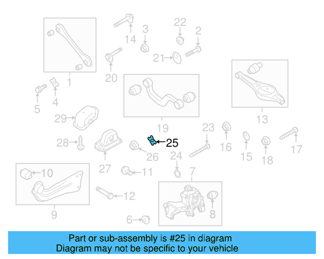 Tie Rod Assembly Lock Washer 1K0-505-193 - View 77