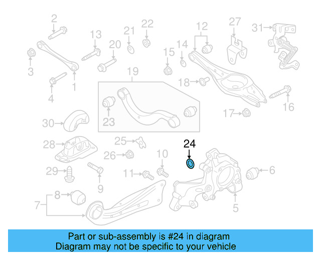 Tie Rod Assembly Nut N-104-018-01 - View 26