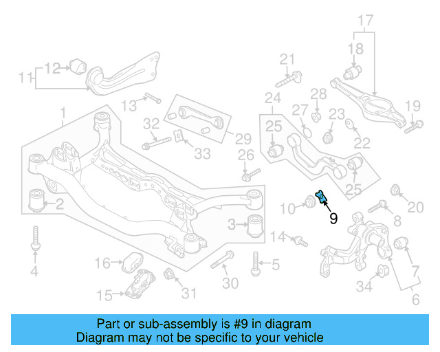 Tie Rod Assembly Lock Washer 1K0-505-193 - View 91