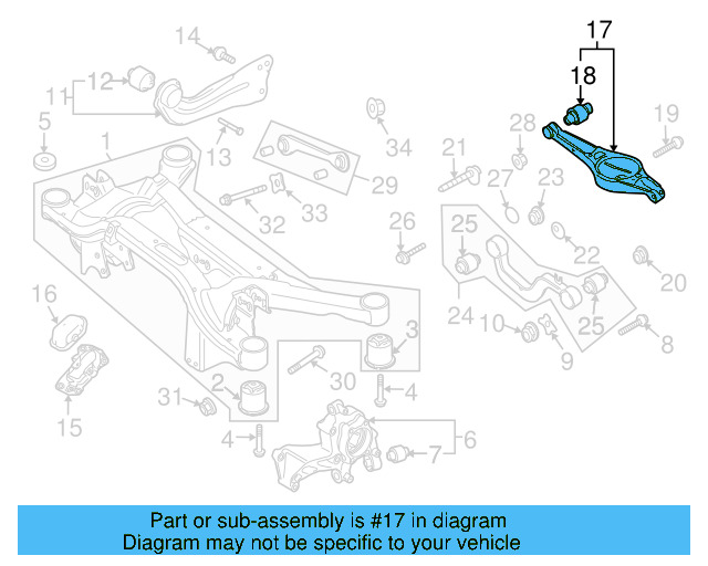 Lower Control Arm 1K0-505-311-AB - View 20