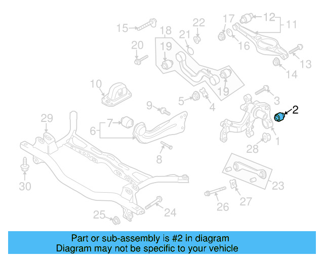 Knuckle Bushing 1K0-505-553-A - View 44