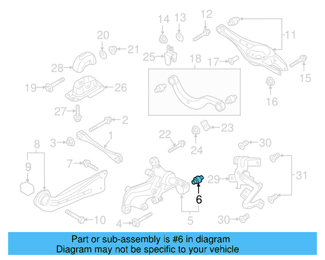 Knuckle Bushing 1K0-505-553-A