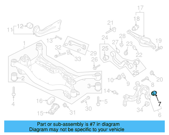 Knuckle Bushing 1K0-505-553-A - View 49