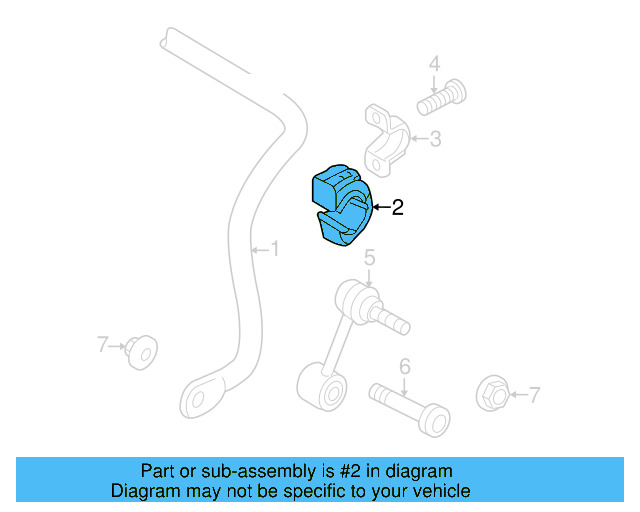 Stabilizer Bar Bushing 1K0-511-327-AQ - View 23