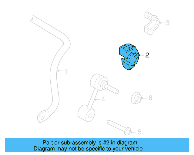 Stabilizer Bar Bushing 1K0-511-327-AS - View 19