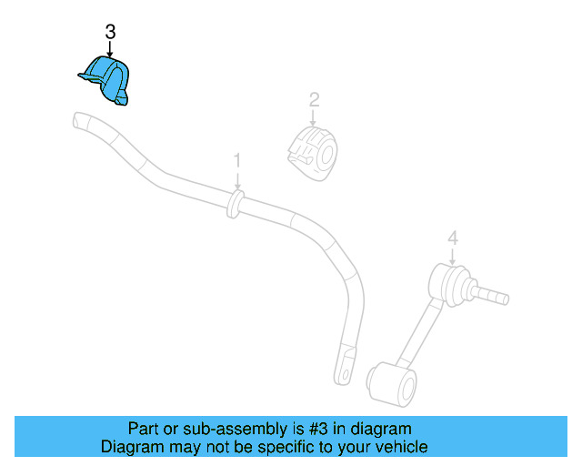 Stabilizer Bar Bracket 1K0-511-439-E - View 18