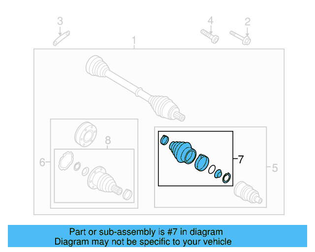 Outer Boot 1K0-598-203 - View 8