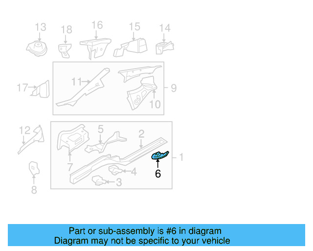 Bracket 1K0-611-846-B - View 31