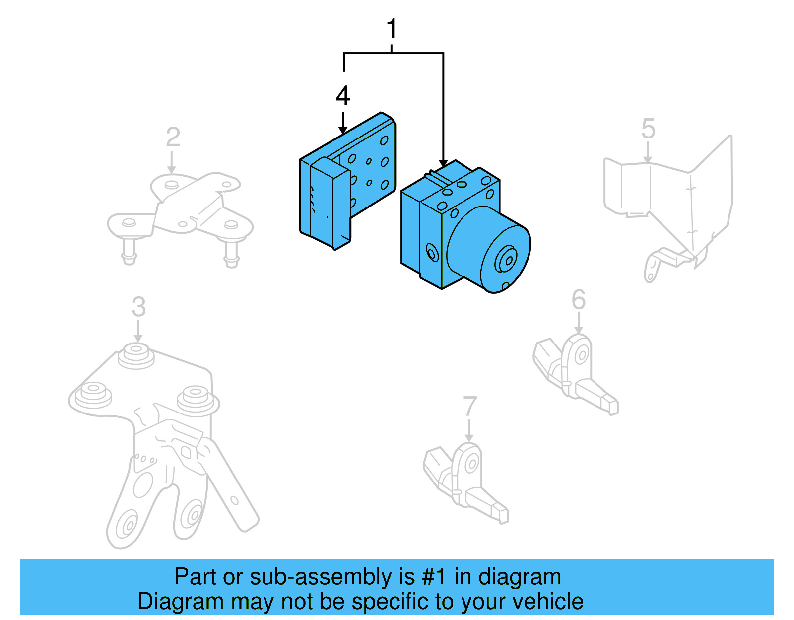Modulator Valve 1K0-614-517-AE-BEF - View 11