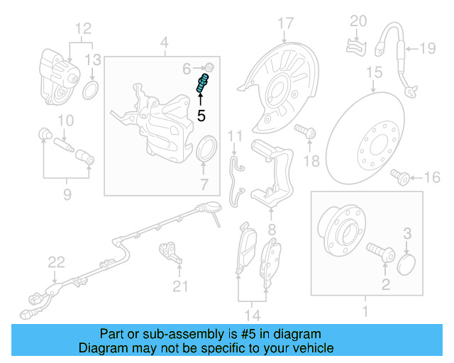 Stub Axle Bolt WHT-003-853 - View 15