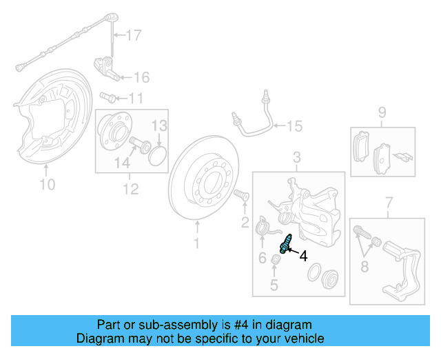 Bleeder Valve 1K0-615-273-B - View 15