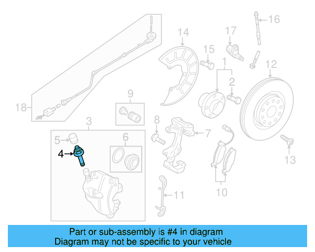 Bleeder Valve 1K0-615-273-B - View 21